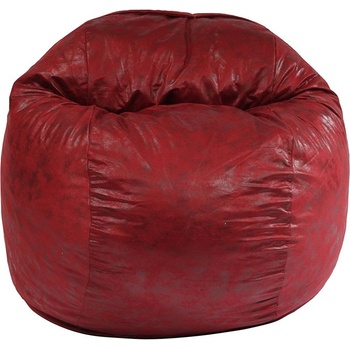 Image 1 of PUFRELAX Пуф барбарон, 400л. , Matusalem - Cranberry, Перящ се калъф, Подходящ за деца, Пълнеж с микс от мемори пяна и дунапрен, Гама Premium, 8422 (PUF-M-M-PT-CRB)