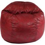 PUFRELAX Пуф барбарон, 400л. , Matusalem - Cranberry, Перящ се калъф, Подходящ за деца, Пълнеж с микс от мемори пяна и дунапрен, Гама Premium, 8422 (PUF-M-M-PT-CRB) - topmall