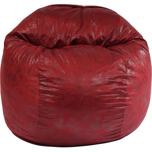 PUFRELAX Пуф барбарон, 400л. , Matusalem - Cranberry, Перящ се калъф, Подходящ за деца, Пълнеж с микс от мемори пяна и дунапрен, Гама Premium, 8422 (PUF-M-M-PT-CRB) - topmall