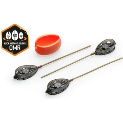 Mivardi Sada rychlovýměnných method krmítek QMR Flat L long (30g + 40g + 50g + mould)