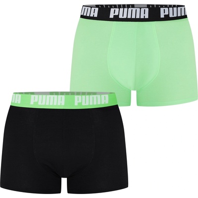 PUMA Мъжки боксерки Puma 2 Pack Boxers Mens - Green Ghecko