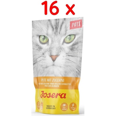 Josera Pate Krůtí maso s cuketou 16 x 85 g
