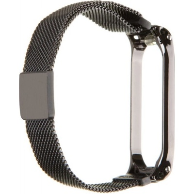 Tactical 379 Loop Magnetický Kovový Řemínek pro Xiaomi Mi Band 3/4 Black 2447644