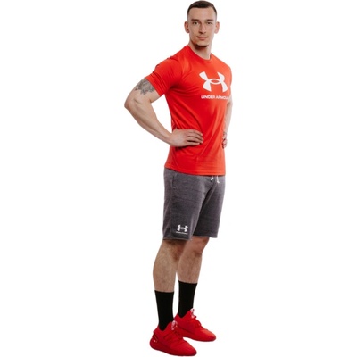 Under Armour -UA RIVAL TERRY SHORT-GRY Šedá 2024