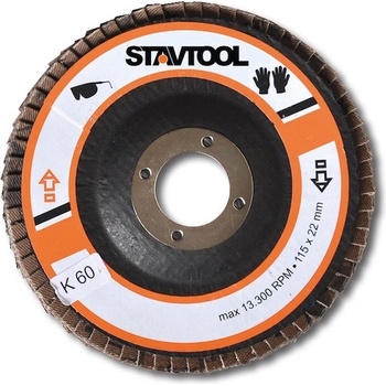 Stavtool Kotouč brusný lamelový 125 mm 80 BS125080