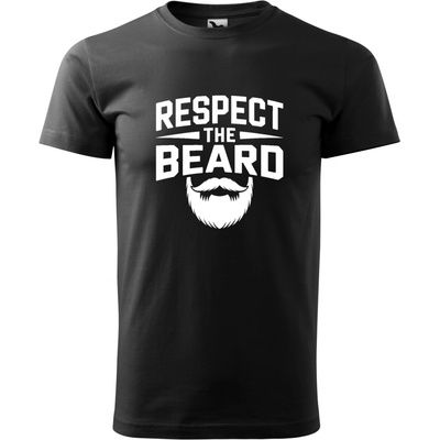 Vousaté triko Respect the Beard