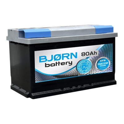 Bjorn EFB 12V 80Ah 740A BEFB0800