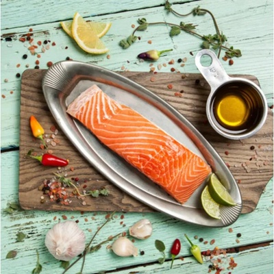 Makro Premium Losos obecný porce cca 200 g – Zboží Dáma