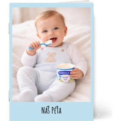 Fotokniha sešit A4 - šablona Dětská modrá