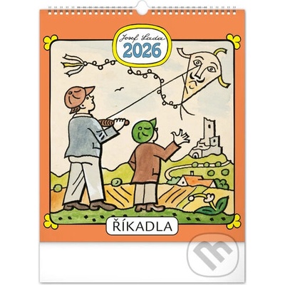 Josef Lada Říkadla nástěnný Notique 2026