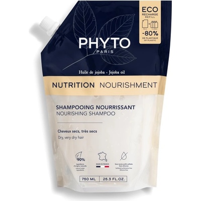 Phyto Nutrition zásoba hydratačního a revitalizačního šamponu pro suché vlasy 750 ml