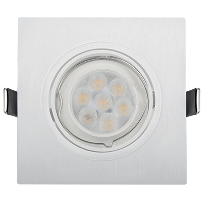 ELMARK Led ПЛАСТМАСОВА КВАДРАТНА ЛУНА high power 6w 4000- (92s106wh/w)