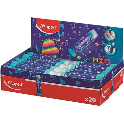 Maped Дисплей с молив за гумички, MAPED "Pixel Party" 152014 (152014)