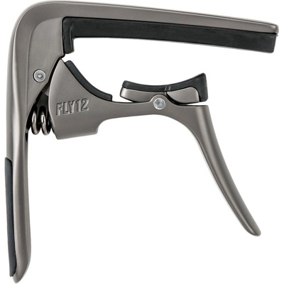 Dunlop 66CGM Trigger Fly 12 String Gun Metal Каподастер за 12-струнна китара (66CGM)