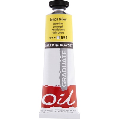 Daler Rowney Graduate Маслена боя Lemon Yellow 38 ml 1 бр (117038651)
