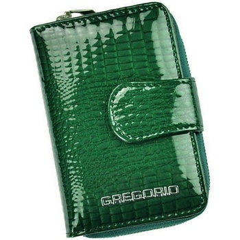 Gregorio menšia dámska kožená peňaženka GF115 zelená