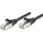Manhattan Пач кабел Intellinet 739795, SFTP, Cat. 6, 0.25м, черен (739795)