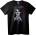 NOONEBRAND Тениска Готически Череп Кръст - 3XL, Black