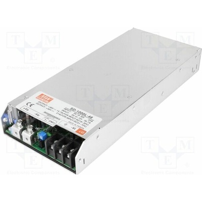 MEAN WELL SD-1000L-48 Měnič: DC/DC; 1008W; Uvst: 19÷72VDC; Uvýst: 48VDC; Ivýst: 21A; SD