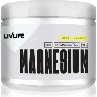 Livlife Magnesium malate 15% drink citron 102 g