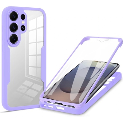Techsuit Калъф за Samsung Galaxy S26 Ultra - ColorVerse 360 Series + Screen Protector - Techsuit - Лилав