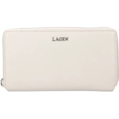 Lagen dámska peňaženka kožená peňaženka LG-7654 DOVE GREY