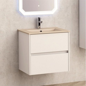 InterCeramic Шкаф за баня InterCeramic ICP 5955 + МИВКА ICC 6066BG Бежов MAT (ICP 5955 + МИВКА ICC 6066BG БЕЖОВ МАТ)