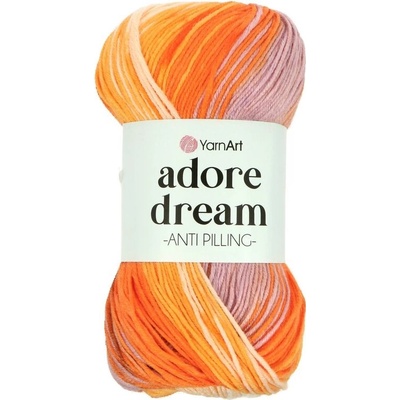 YarnArt Adore Dream 1053 oranžovo ružová