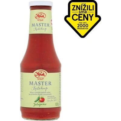 Spak Master Kečup jalapeño 530 g