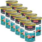 Animonda GranCarno Adult свинско, сьомга и спанак 12 x 400 г