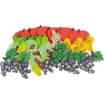 Brewista Foam stickers fruits and vegetables 51pcs