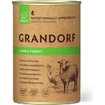 Grandorf Lamb & Turkey Adult - Хипоалергенна мокра храна за кучета с агнешко и пуешко 400 гр