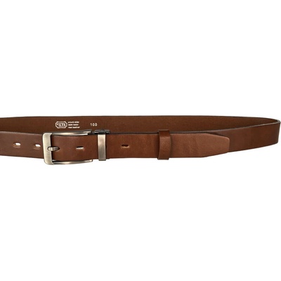 Penny Belts pánský kožený opasek 30-100-7-48 hnědý