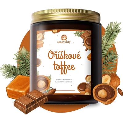 Renovality Orieškové Toffee 250 ml