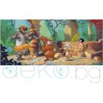  Детски фототапет Disney Книга за джунглата - 202х90см (15115-5355)