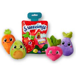 Simba Toys Плюшена играчка изненада Simba toys - Squeezlings, 8 cm, асортимент (105953737) - baby