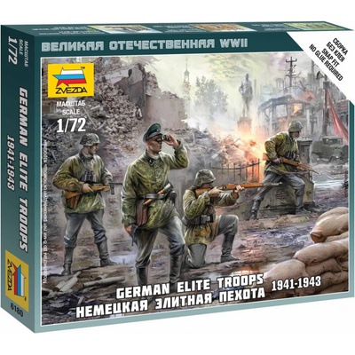 Zvezda German Elite Troops 1941–1943 1:72