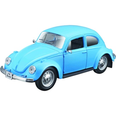 Maisto Volkswagen Beetle světle modrá 1:24