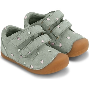 Bundgaard dětské celoroční botičky Petit Low BG101220-9202 Strawberries šedá