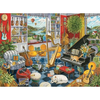 RAVENSBURGER Hudební místnost 500 dielov