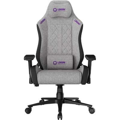 LORGAR CHA41, Ergonomic Gaming Chair Advanced, premium anti-stain fabric, Grey (LRG-CHA41-GY)