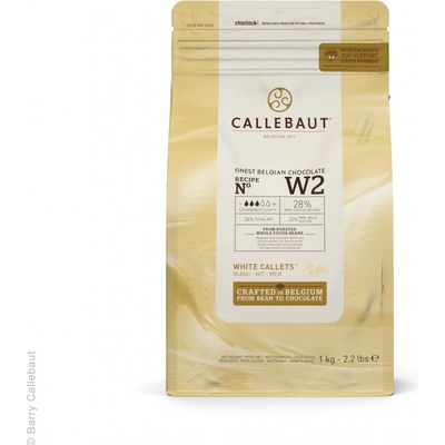 Callebaut Čokoláda W2 bielá 28% 1kg