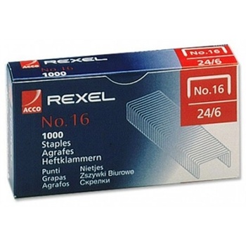 Rexel Скоби Rexel "No. 16", 24/6, 1000 бр. /кутия (06121) (06121)