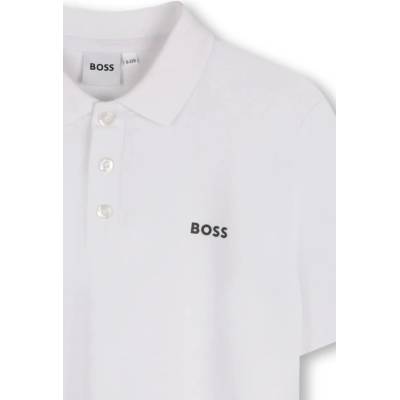 HUGO BOSS Детска памучна тениска с яка boss (j52014.102.108)