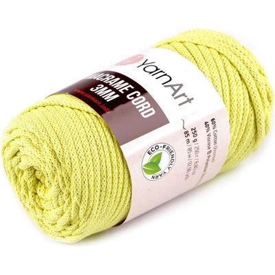 Pletací příze Macrame Cord 250 g Varianta: 17 (754) žlutozelená, Balení: 1 ks 47053/107207/263253