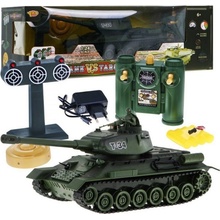 HB Toys RC Tank Russia T-34 vs Target 27MHz RTR Green 1:24