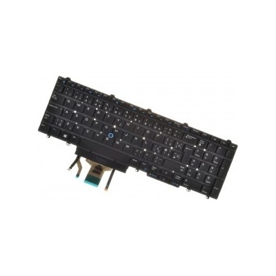 Dell Latitude E5570 klávesnice na notebook CZ/SK černá, podsvícená