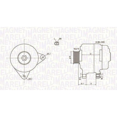 generátor MAGNETI MARELLI MQA1921