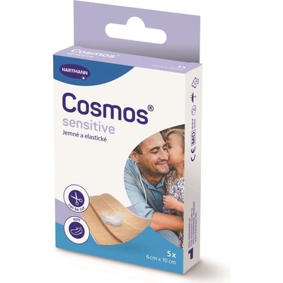 Cosmos sensitive jemná náplast 6 x 10 cm 5 ks