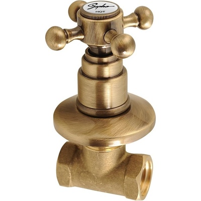 Reitano Rubinetteria ANTEA podomítkový ventil, teplá, bronz (3056H)